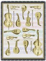  NEW Musical String Throw Blanket