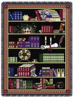 Library Throw Blanket