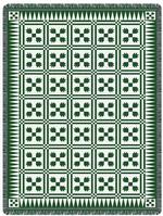  NEW Bear Paw Green Throw Blanket