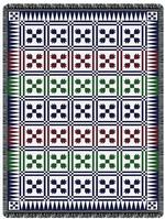  NEW Bear Paw Multi Color Throw Blanket