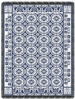  NEW 1848 Ohio Navy Throw Blanket