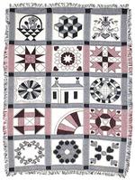 Friendship Quilt Throw Blanket
