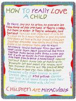 SARK How To Really Love a Child Throw Blanket