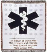 Emergency Medical Services Throw Blanket