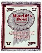 Administrative Assistant Throw Blanket