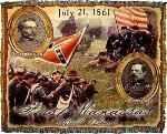 First Manassas Tapestry Throws