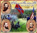 Chancellorsville Battle Tapestry Throw