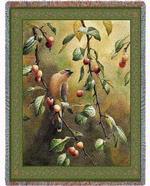 Cherry Chase Tapestry Throw
