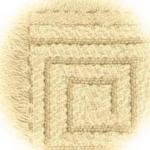 Natural Maze Woven Throw Blanket