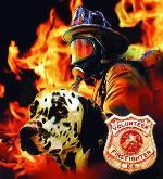 Firefighter Dalmation Tapestry Throw