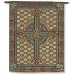 Irish Cross Tapestry Wall Art