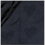  Honeycomb Hearts Navy Throw Blanket