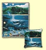 Kauai Moon Tapestry Throw