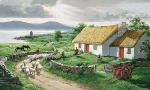 Irish Countryside Wall Art Tapestry