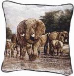 Crossing Guard Tapestry Throw Pillow