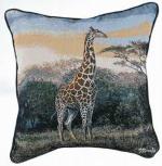 African Majesty Tapestry Throw Pillow
