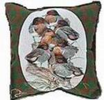 Teal Time Tapestry Throw Pillow