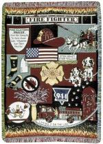 Firefighter Throw Blanket