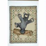 Bearfoots Happy Tapestry Throw