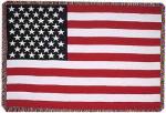 United States Flag Throw Blanket