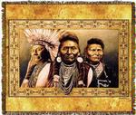 Native American Chief Joseph Tapestry Throw