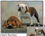 I Said I Was Sorry Tapestry Throw