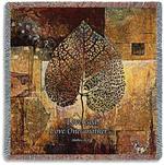  NEW Abstract Autumn, Matthew 22:37 Tapestry Throw