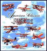 American Classic Planes Tapestry Throw