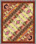 NEW Western Slant Tapestry Throw