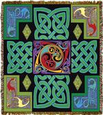 Celtic Spirit Tapestry Throw