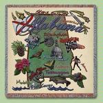 Alabama State Tapestry Lap Throw