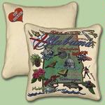 Alabama State Tapestry Throw Pillow