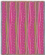 Wavy Stripes - Candy Tapestry Throw