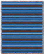 Marine Stripes Tapestry Throw