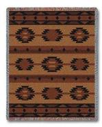 Adobe Tan Tapestry Throw