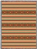 NEW Saddle Blanket Juniper Tapestry Throw