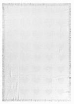 Hearts White Throw Blanket