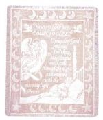 Now I Lay Me Down - Pink Throw Blanket