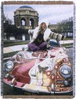 Janis Joplin Tapestry Throw