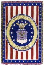 United States Air Force Throw Blanket