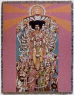 Jimi Hendrix Axis Tapestry Throw
