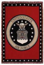 US Department of the Air Force Throw Blanket