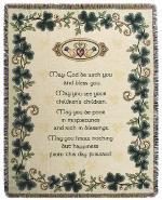 Irish Wedding Tapestry Throw