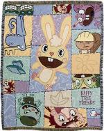 SALE Happy Tree Friends Tapestry Throw