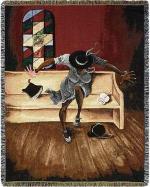 Holly Ghost Tapestry Throw 