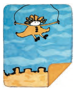 NEW Jump Roper Childrens Denali Microplush ® Blanket