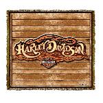 Harley Davidson ® Twist Tapestry Throw