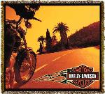 Harley Davidson ® Tropical Rider Tapestry Throw