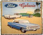 Ford Galaxie ® Tapestry Throw Blanket