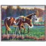 NEW Pasture Buddies Tapestry Throw